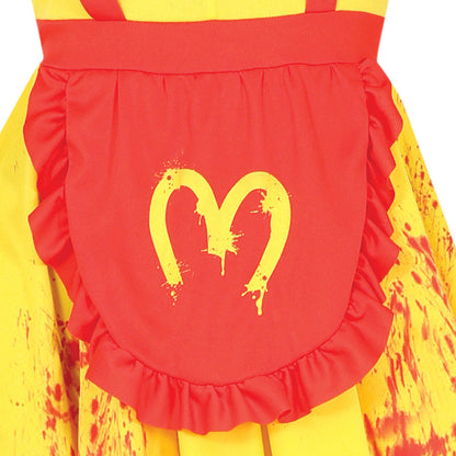 Burger-Clown-Kostüm für Teenager