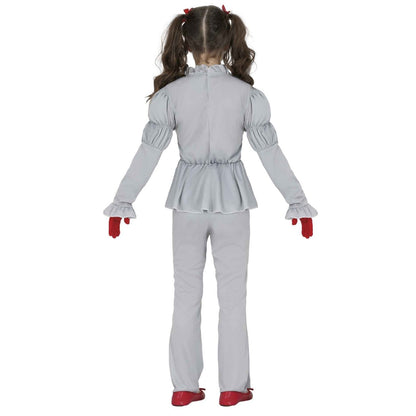 Blutiges It-Clowngirl-Kostüm für Mädchen