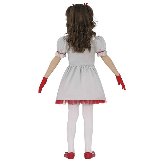 Vintage-IT-Clown Kostüm für Mädchen