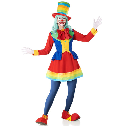 Micolor Clown Kostüm für Damen