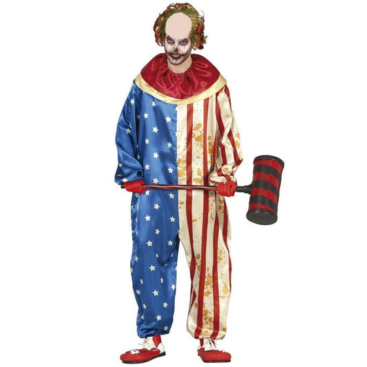 Killerclown USA-Kostüm für Herren