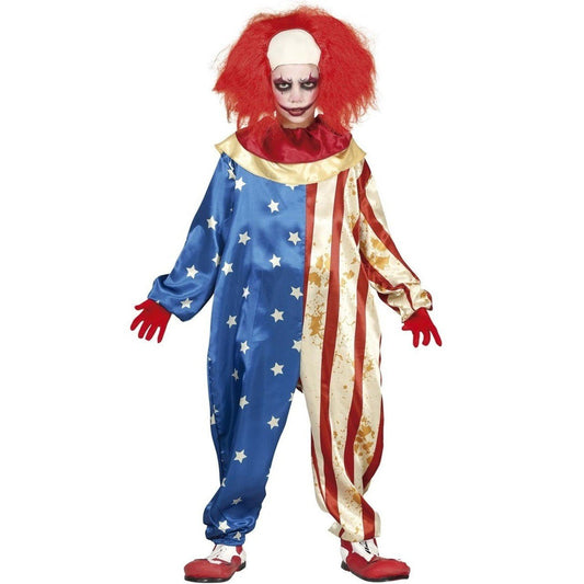 USA-Killerclown-Kostüm für Kinder