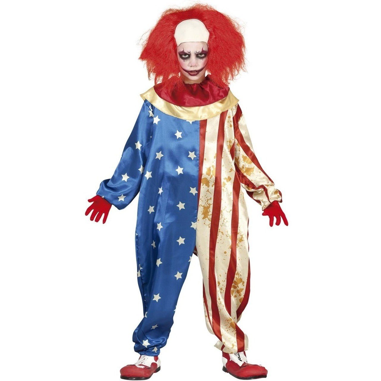 USA-Killerclown-Kostüm für Kinder