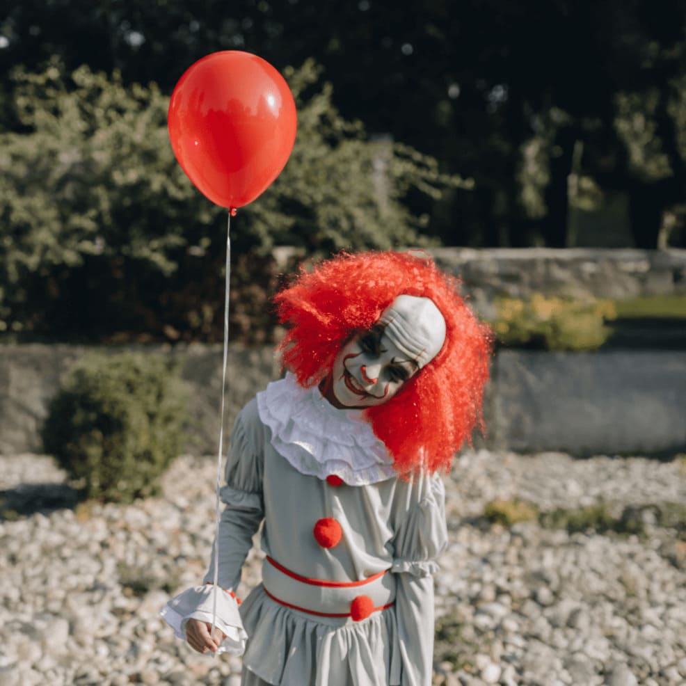 Kimokawaii Clown-Kostüm Für Kinder – 5-6 Jahre – Hemd + Hose Mit Bügeln & Hosenträgern – 100% Polyester – Handwäsche Kimokawaii Clown-Kostüm Für Kinder – 5-6 Jahre – Hemd + Hose Mit Bügeln & Hosenträgern – 100% Polyester – Handwäsche