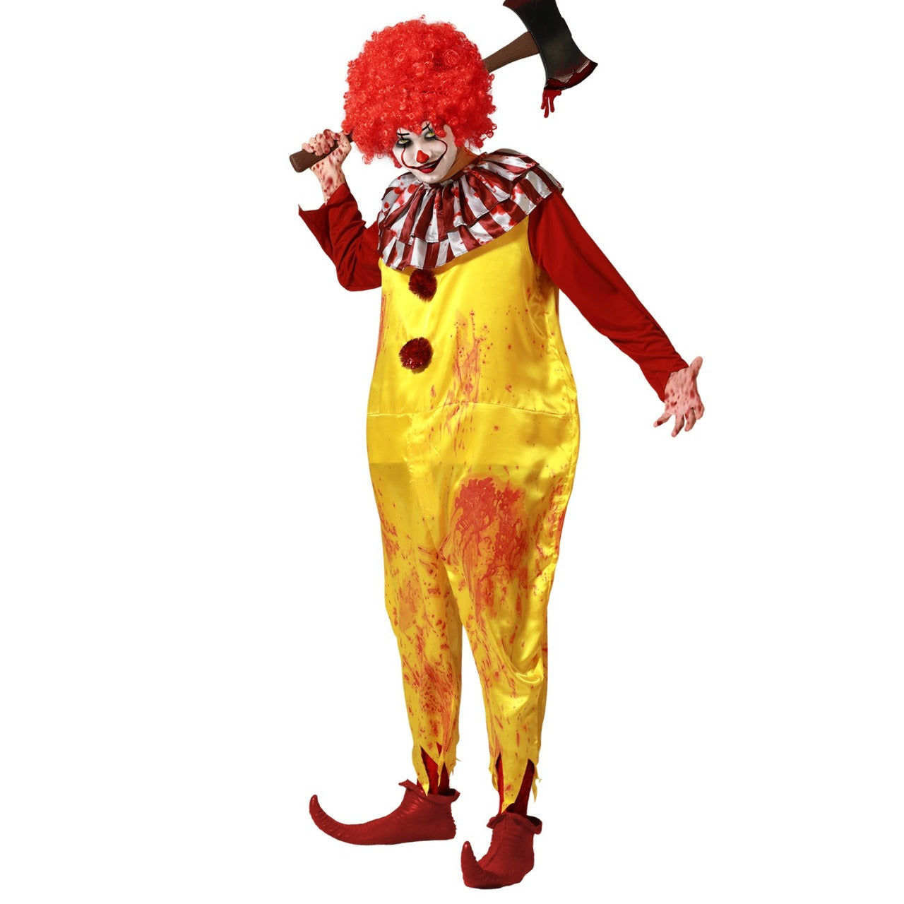 Gruseliges McDonald's-Clowns Kostüm für Herren