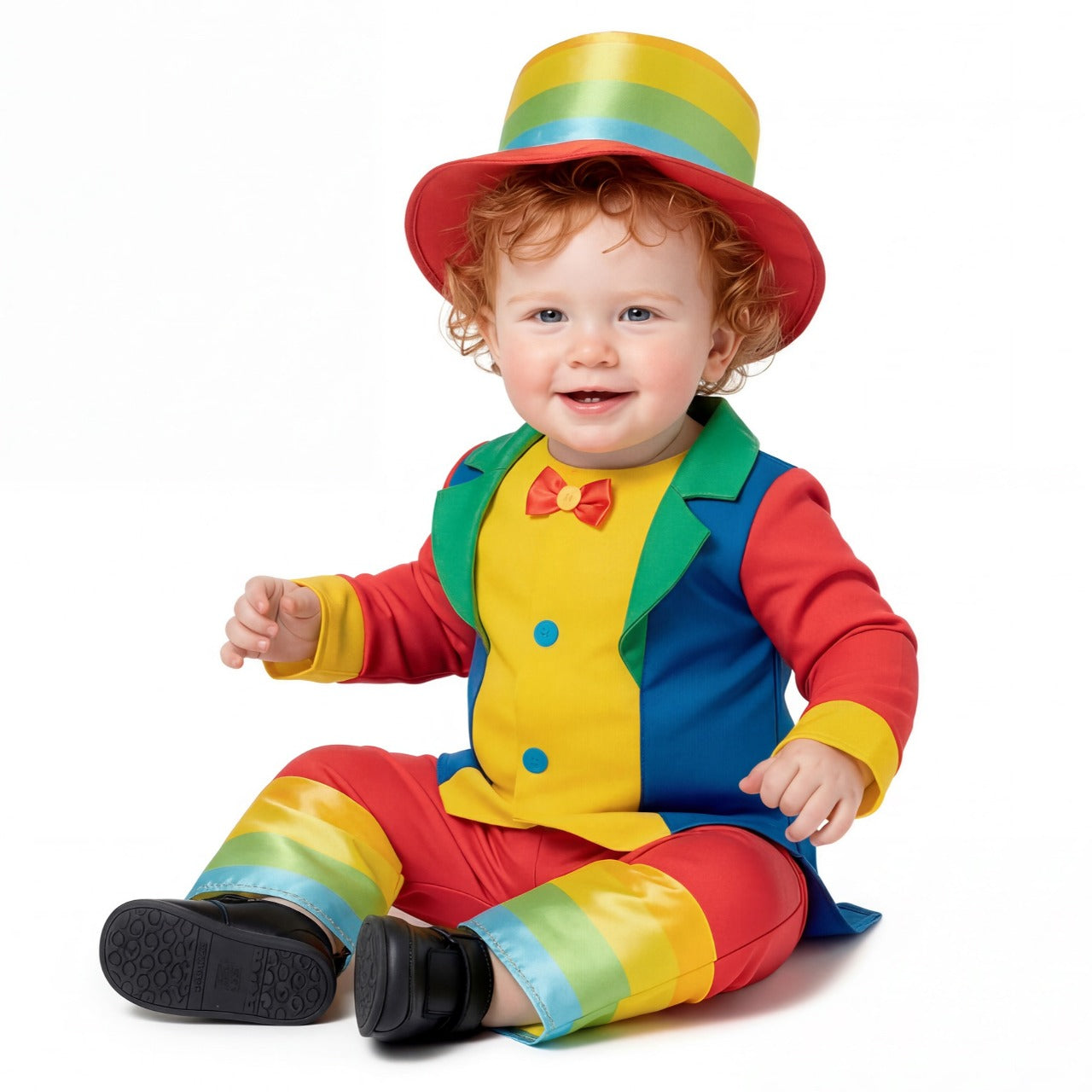 Micolor-Clown-Kostüm für Babys