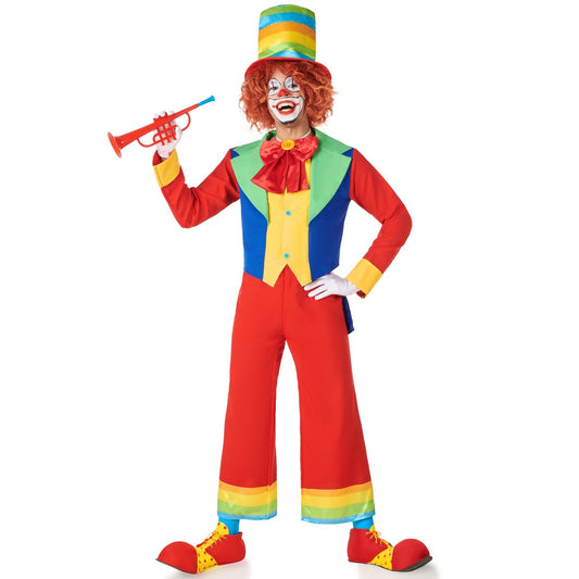 Micolor Clown Kostüm für Herren