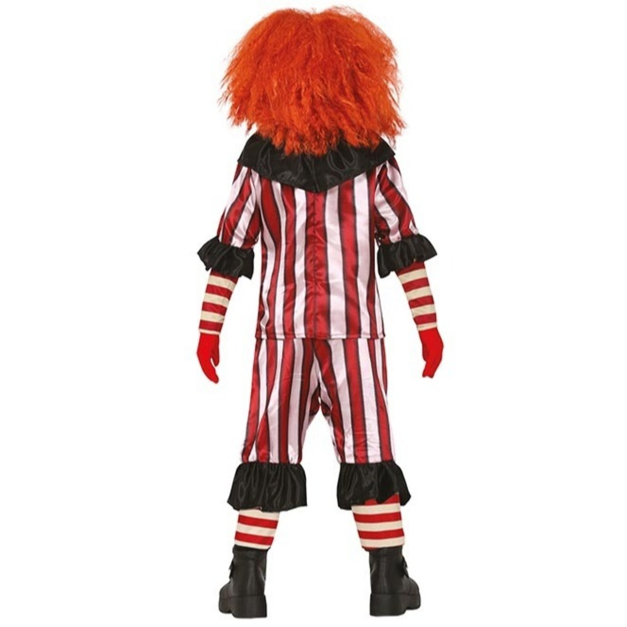Gruseliger Clown Eco Kostüm für Jungen.
