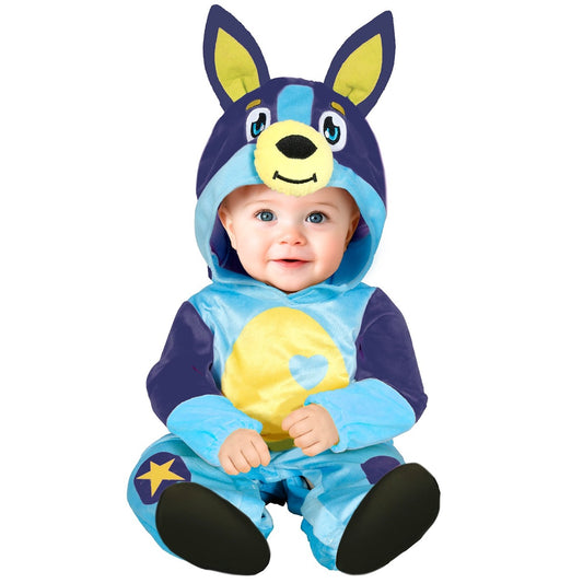 Blauer Bluey-Hund Kostüm für Babys