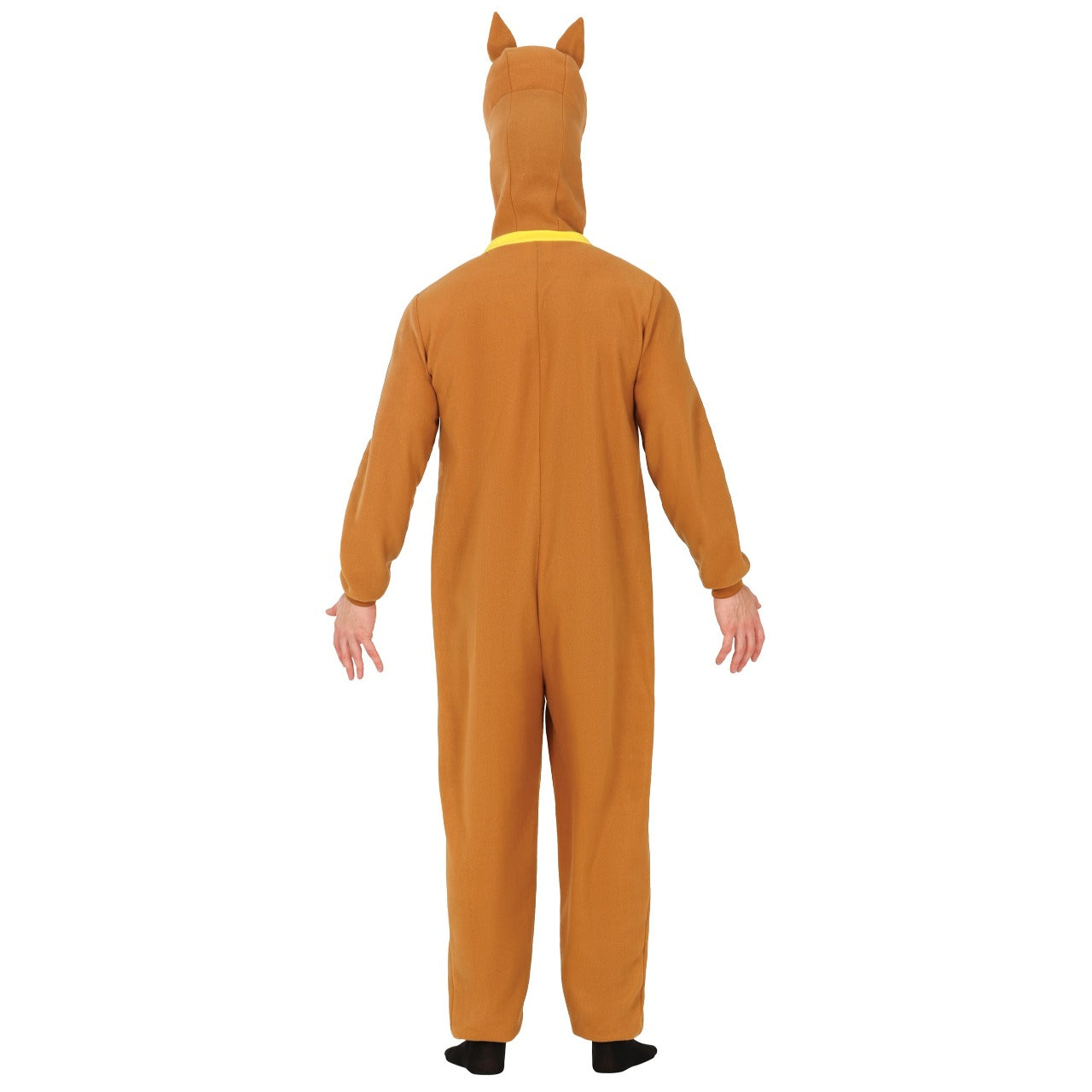 Brauner Scooby Hund Kostüm für Erwachsene