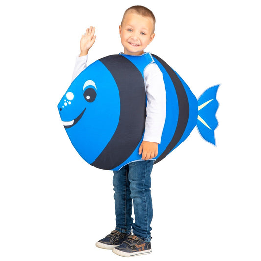 Blaues Dory-Fisch-Kostüm für Kinder