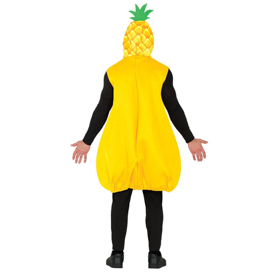 Gelbe Ananas-Kostüm für Erwachsene