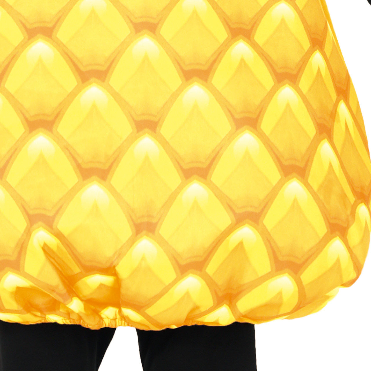 Gelbe Ananas-Kostüm für Kinder