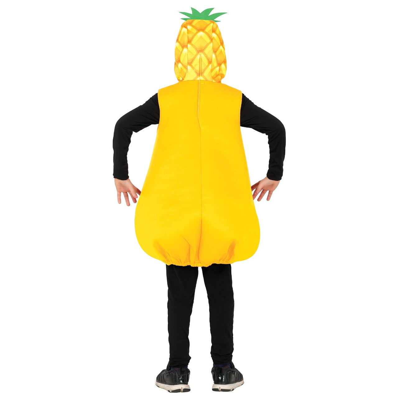 Gelbe Ananas-Kostüm für Kinder