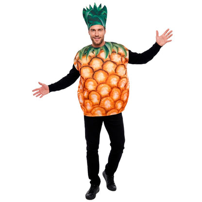Ananas Kostüm in Gold für Erwachsene