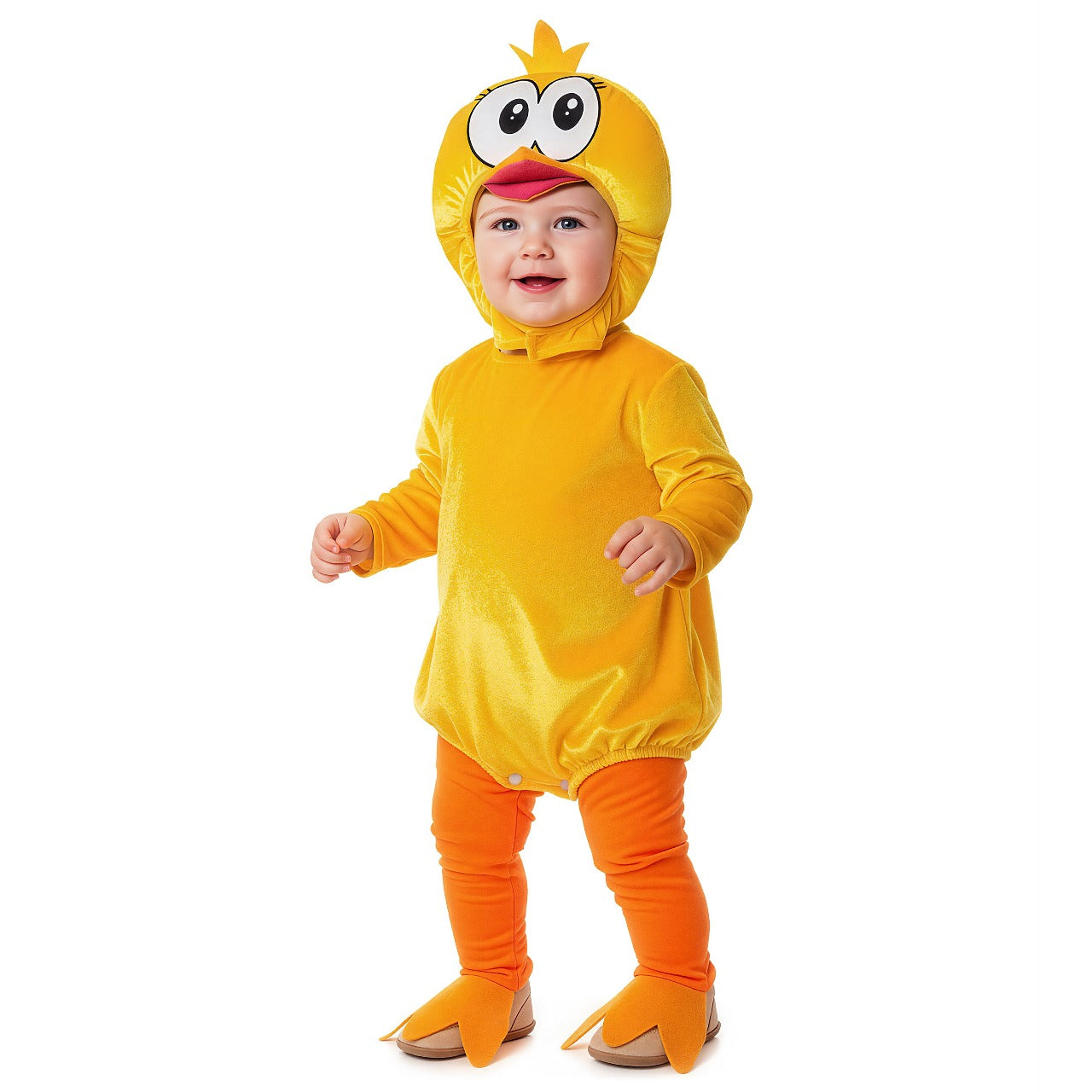 Gelbes Tweety Kostüm für Babys