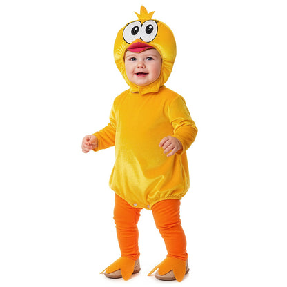 Gelbes Tweety Kostüm für Babys