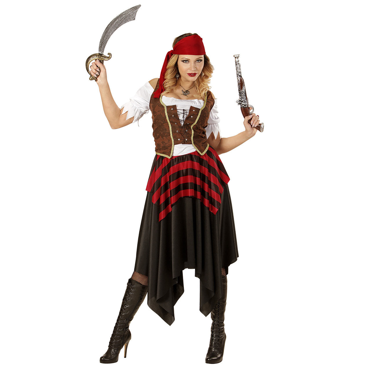 Piratin Minerva Kostüm für Damen
