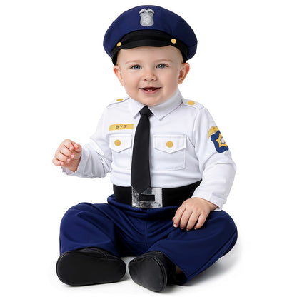 Polizei Uniform Kostüm für Babys
