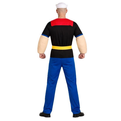 Muskelprotz Popeye Kostüm für Herren
