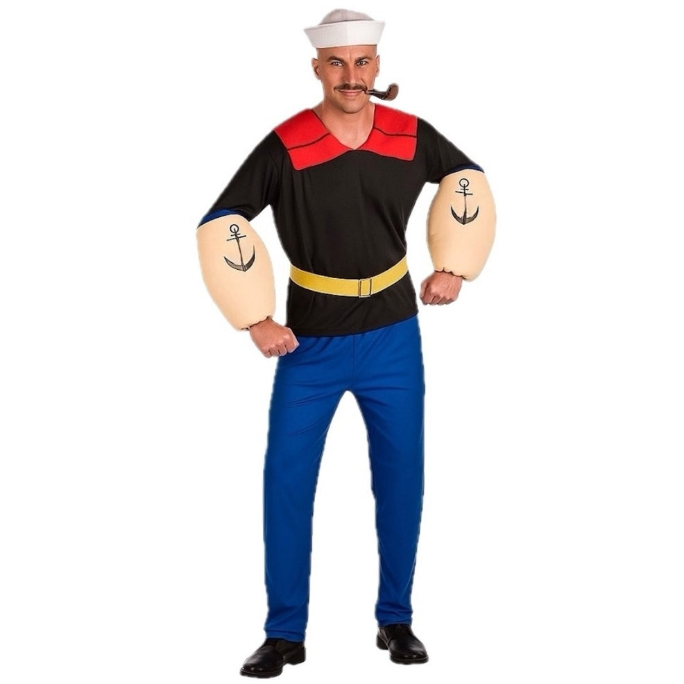 Muskelprotz Popeye Kostüm für Herren
