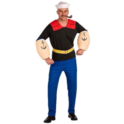 Muskelprotz Popeye Kostüm für Herren