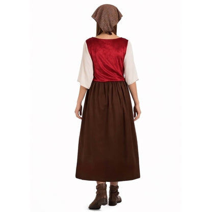 Gastwirtin Braun-Kostüm für Damen