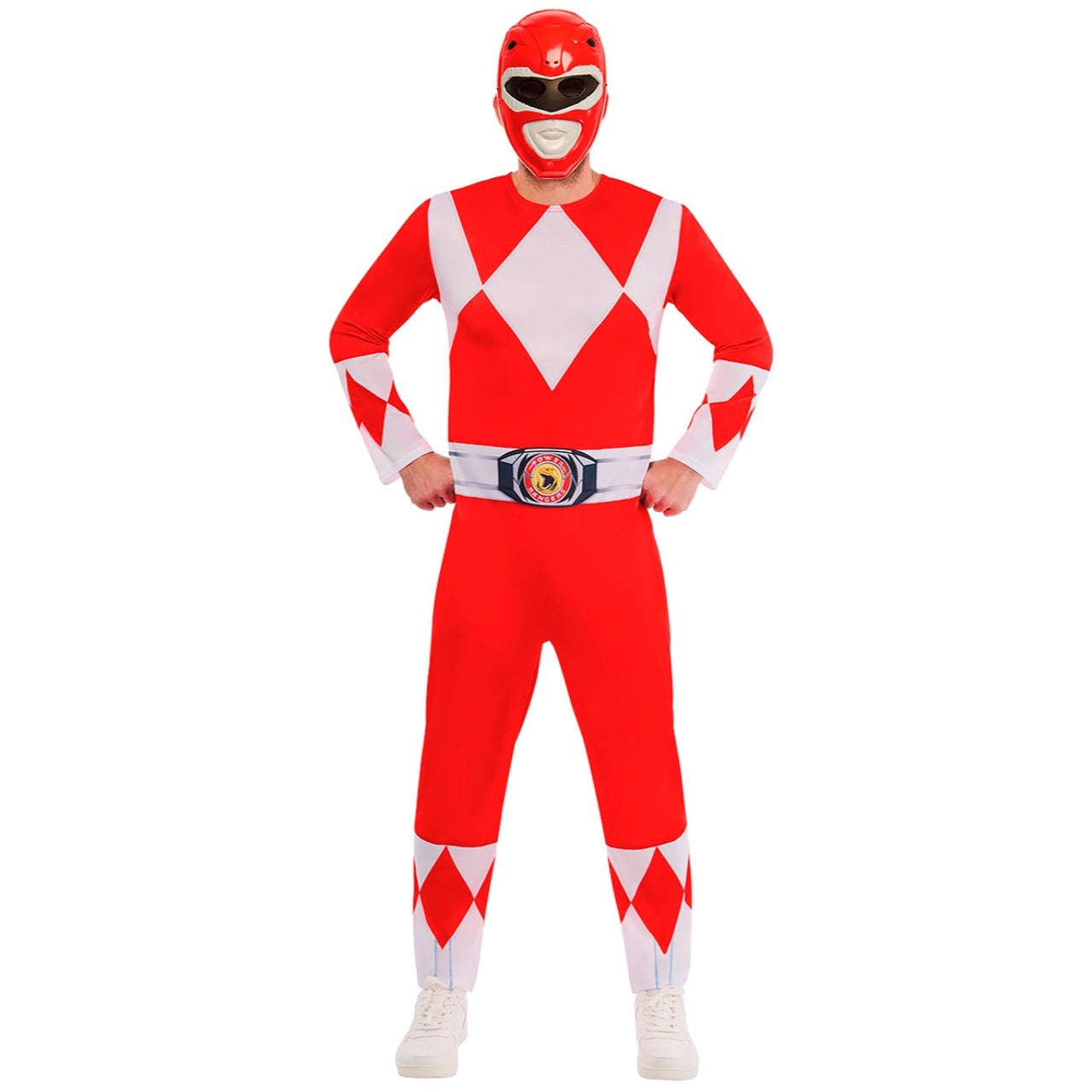 Rotes Power Ranger™-Kostüm für Erwachsene