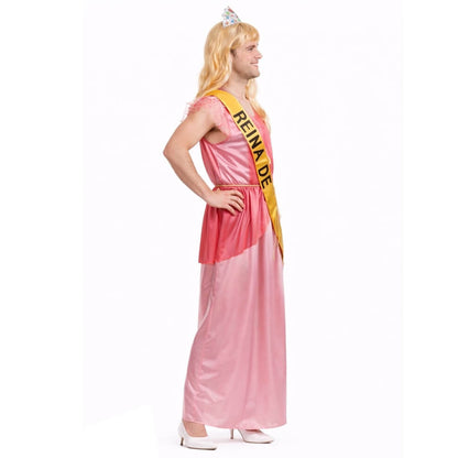 Prinzessin-Kostüm mit Schärpe für Herren