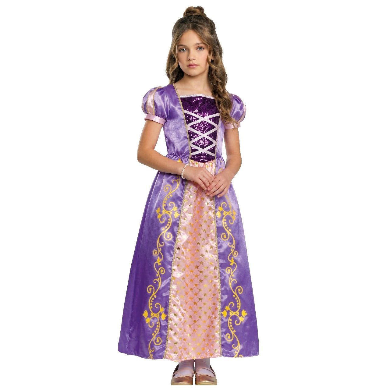 Rapunzel-Prinzessin-Kostüm für Mädchen
