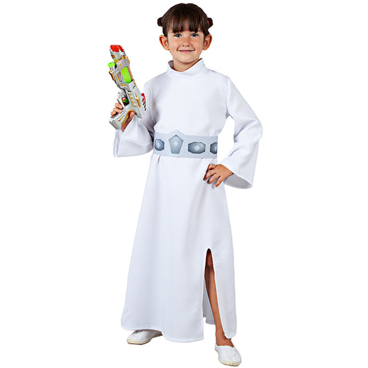 Prinzessin Leia Eco-Kostüm für Babys