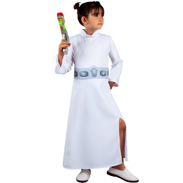 Prinzessin Leia Eco-Kostüm für Mädchen