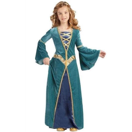Mittelalterliches Prinzessin Aisha Kostüm für Mädchen