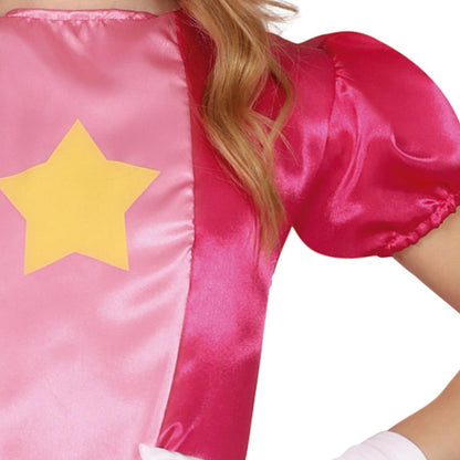 Prinzessin Peach Star Kostüm für Mädchen