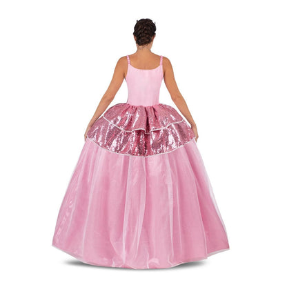 Prinzessin-Rosa Deluxe Kostüm für Damen