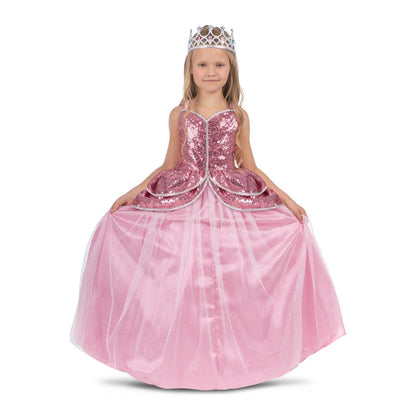 Prinzessin-Rosa Deluxe Kostüm für Mädchen