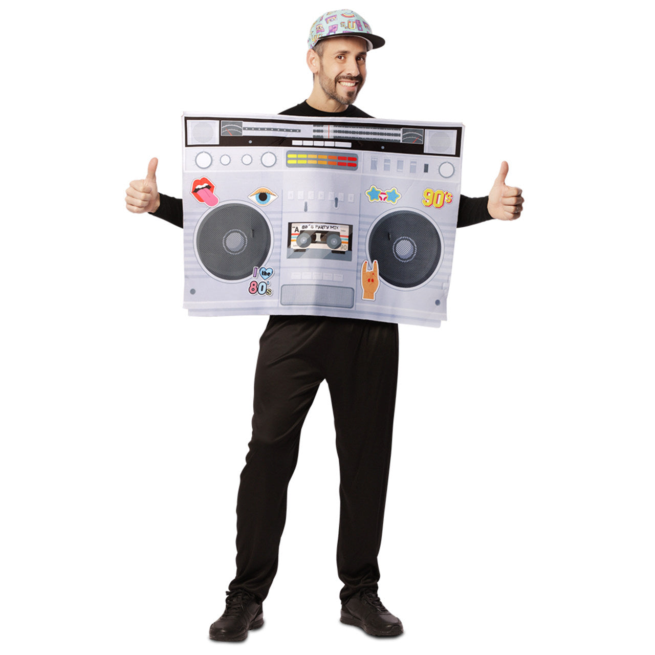 Radio Kassetten Kostüm für Erwachsene