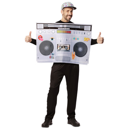Radio Kassetten Kostüm für Erwachsene