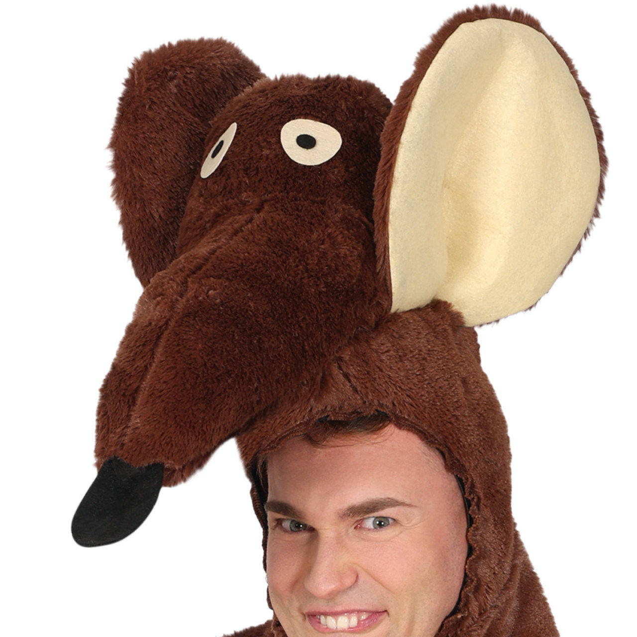 Braunes Maus-Kostüm für Erwachsene