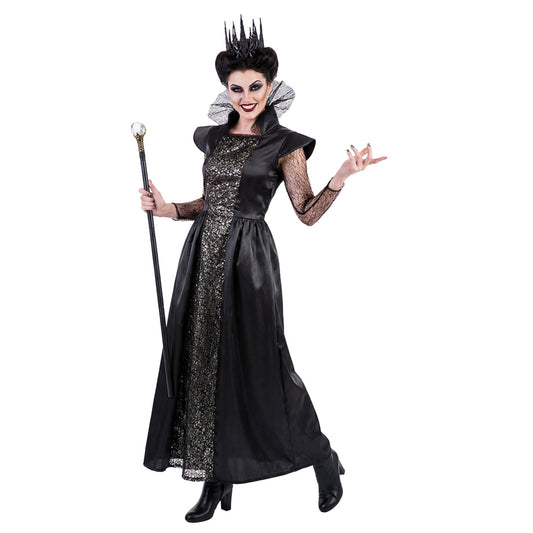 Dark Queen Stiefmutter Kostüm für Damen