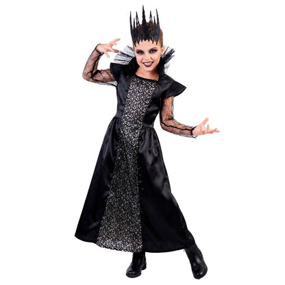 Dark Queen Stiefmutter Kostüm für Mädchen