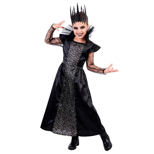 Dark Queen Stiefmutter Kostüm für Mädchen