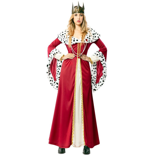 Mittelalter Königin Kostüm Deluxe für Damen