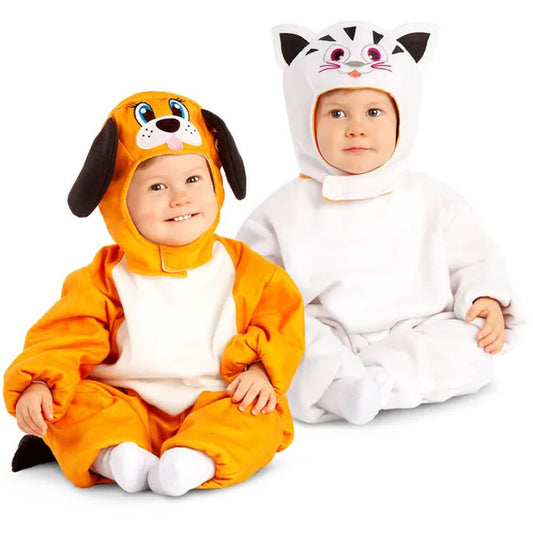 Wendbares Hunde- und Katzen Kostüm für Babys