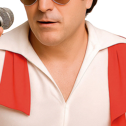 Rockkönig-Kostüm mit Umhang für Herren