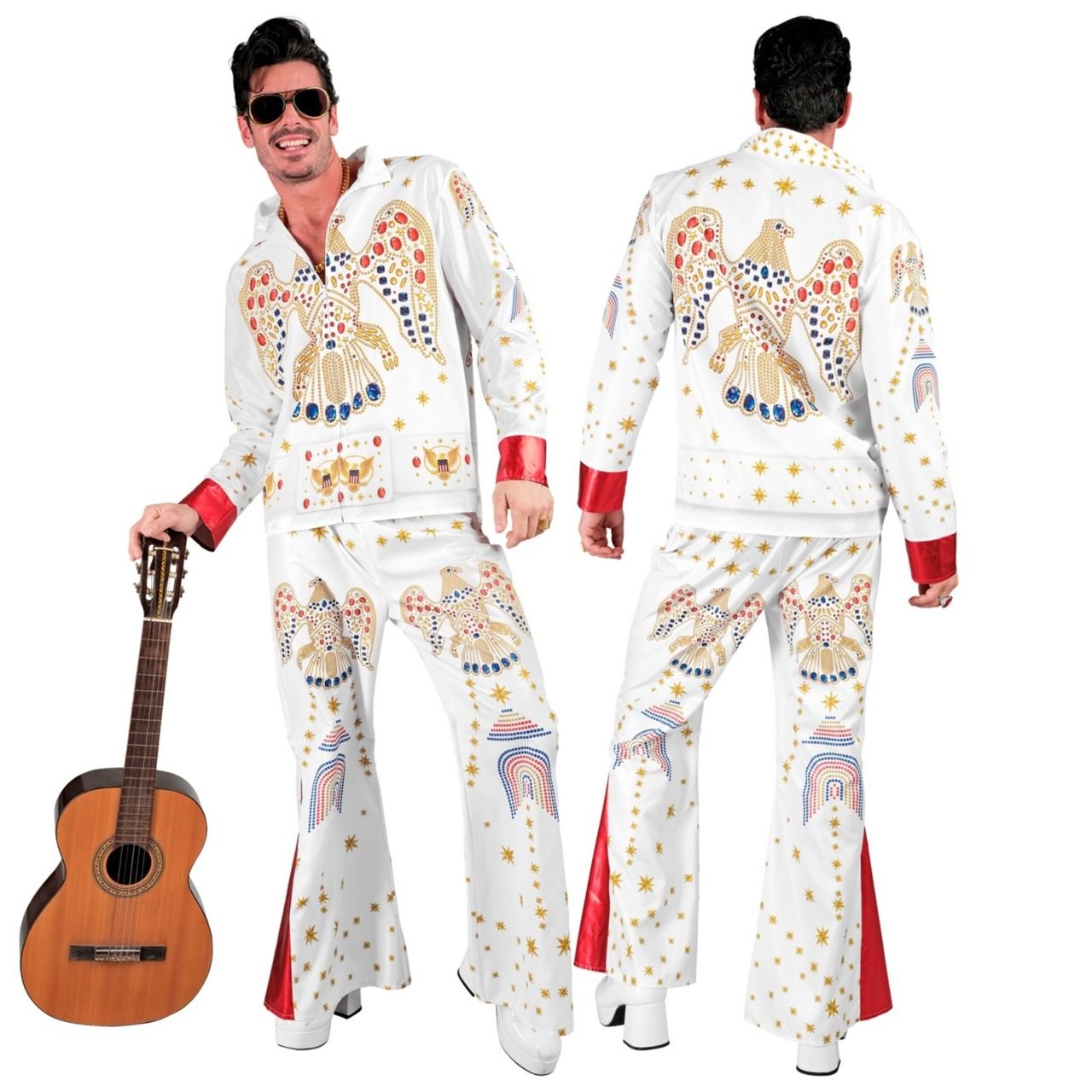 Rockkönig Deluxe Kostüm für Herren