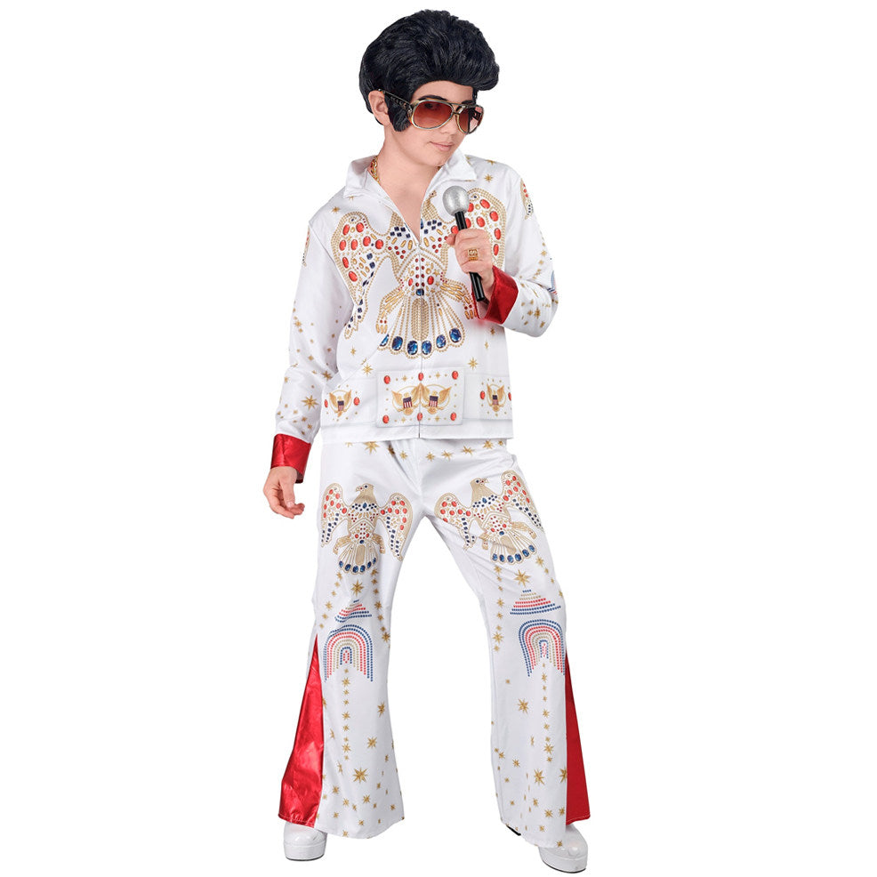 Rockkönig Deluxe Kostüm für Jungen