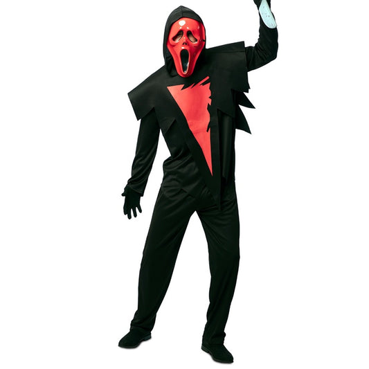 Rotes Scream-Kostüm für Herren