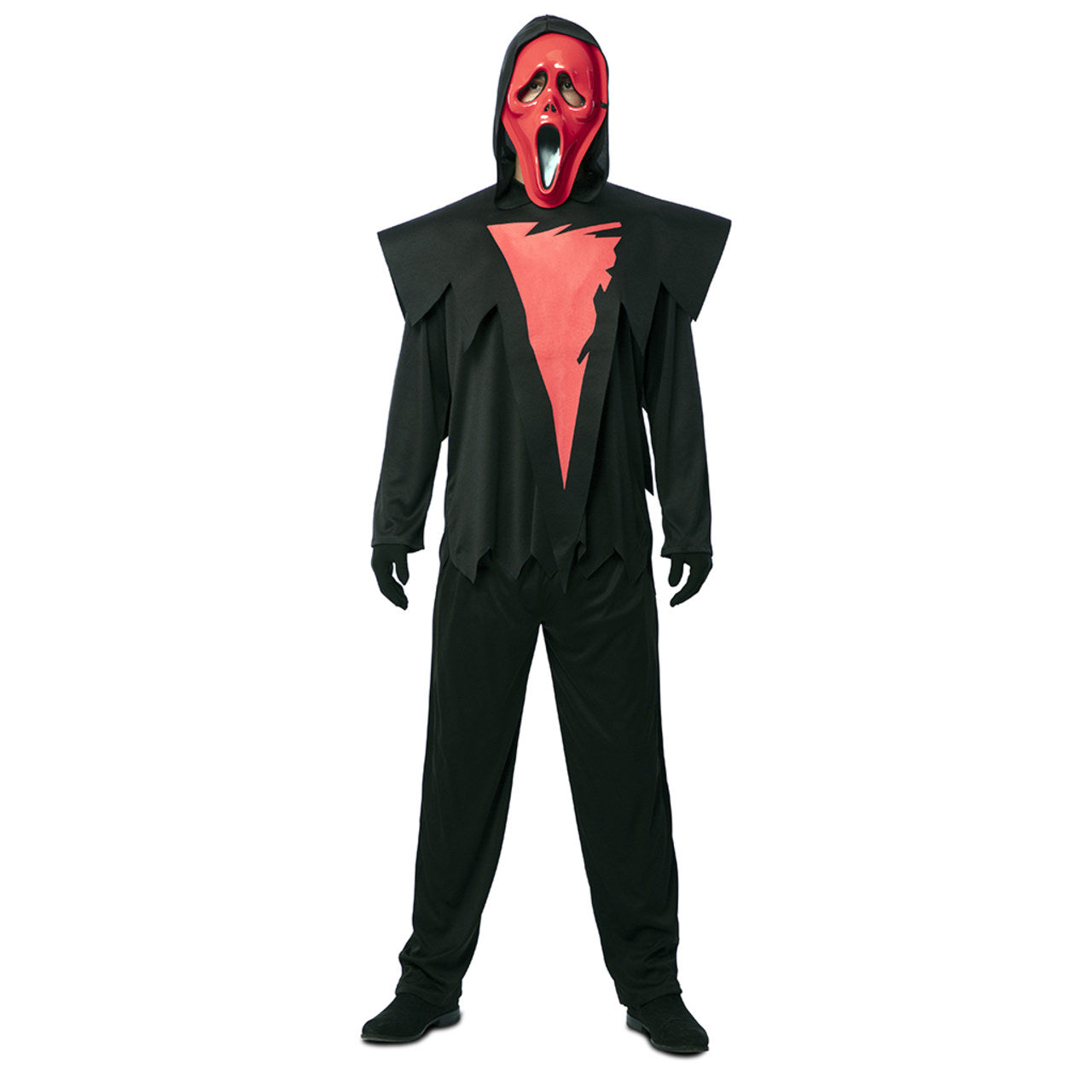 Rotes Scream-Kostüm für Herren