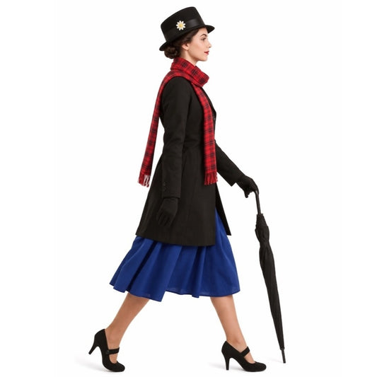 Miss-Poppins-Kostüm für Damen